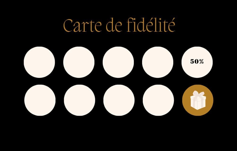 Carte Fidélité Les Mains d'Alice